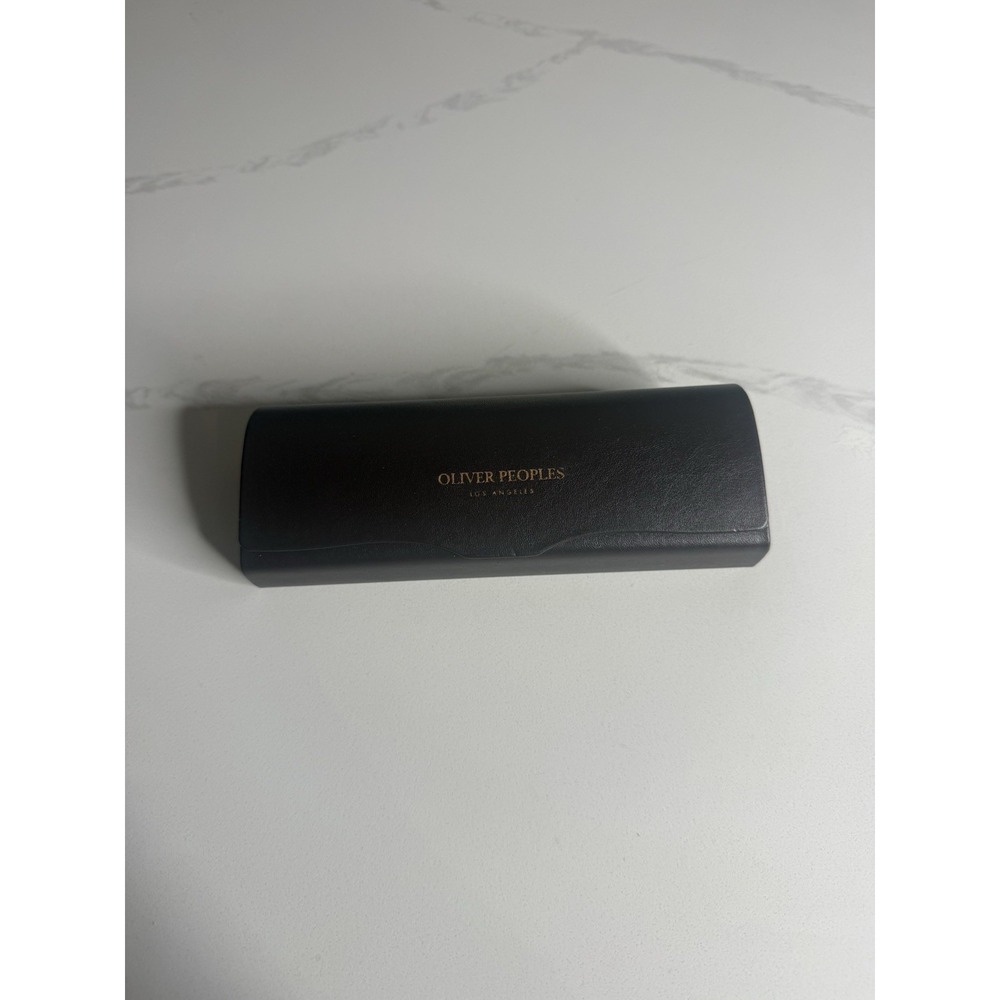 Oliver Peoples Los Angeles Hard Glasses Sunglasses Case  Magnetic Brown No Cloth